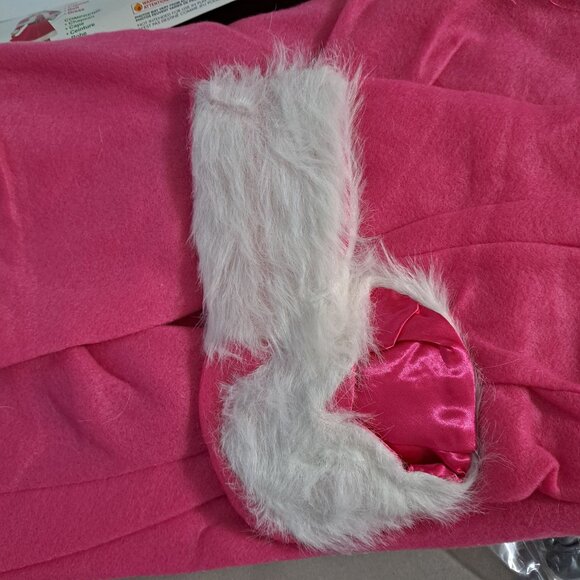 Costume MISS PINK SANTA Suit Adult 14/16 Christmas Party Forum Novelty Poly NEW - Picture 8 of 11